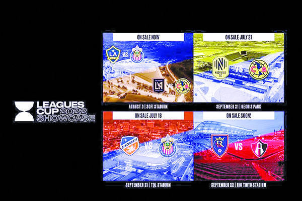 Se revelan más duelos en Leagues Cup