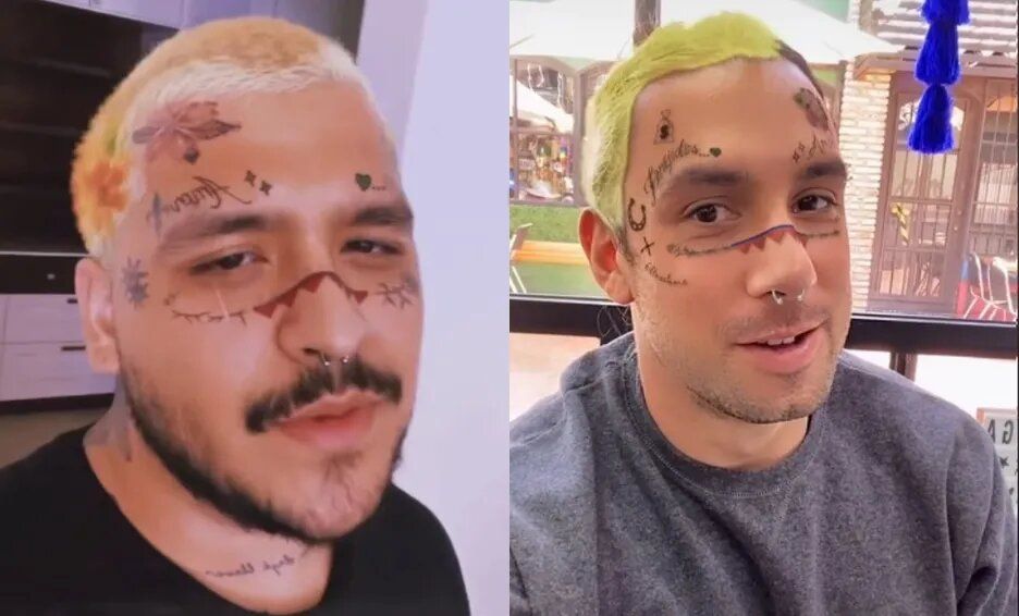 Filtro de tatuajes de Christian Nodal se vuelve viral en TikTok