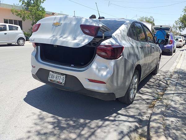 Mínimos daños en choque por alcance