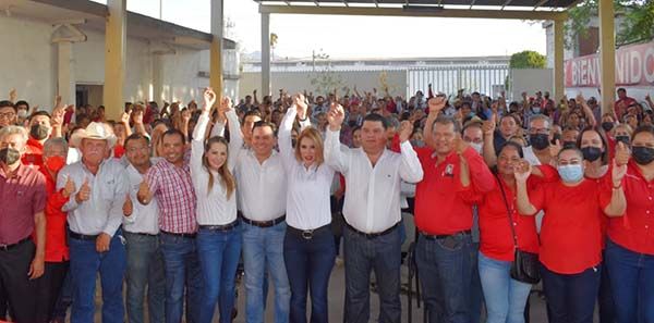 Se registra Paty Cardona a  dirigencia de PRI Frontera