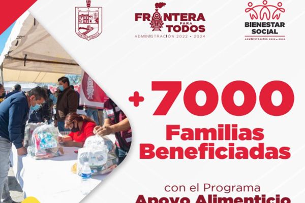 Se benefician 7 mil con el Programa alimentario