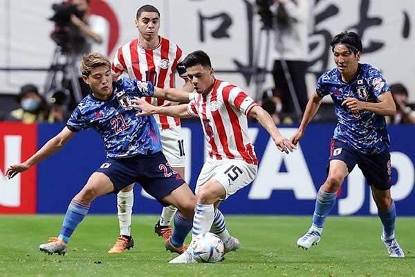 Derrota Japón a Paraguay en partido amistoso