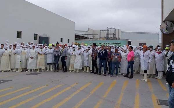 Realiza simulacro empresa AVOMEX