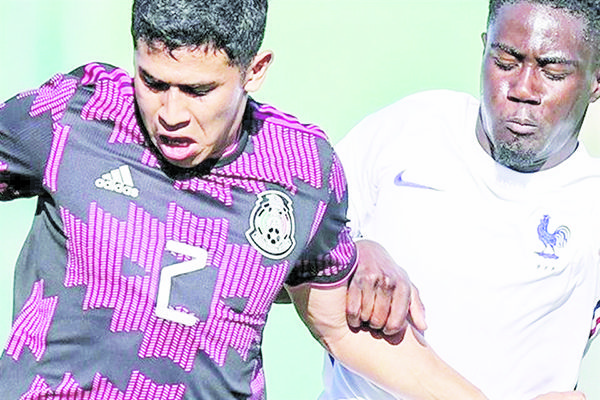 Golea Francia a México en Semis de Maurice Revello