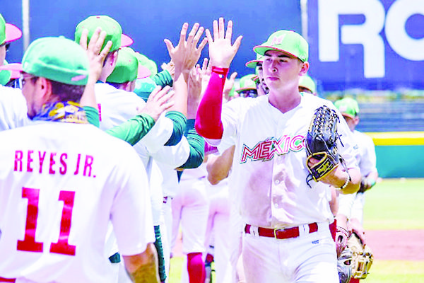 México se impone a Cuba y avanza como líder a las semifinales del Panamericano de Beisbol U23