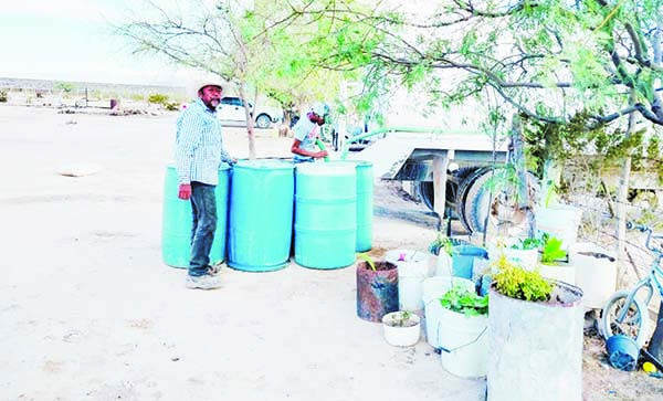 Mantienen abasto de agua en ejidos de CC