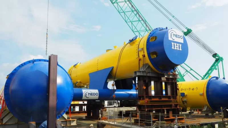 Kairyu, la gigantesca turbina submarina que Japón espera convertir en el «futuro de la energía»