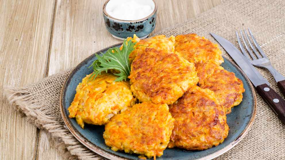 Tortitas de col para el lunes sin carne