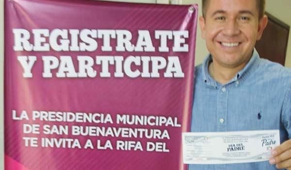 Celebrarán a los papás con rifa de regalos en SB
