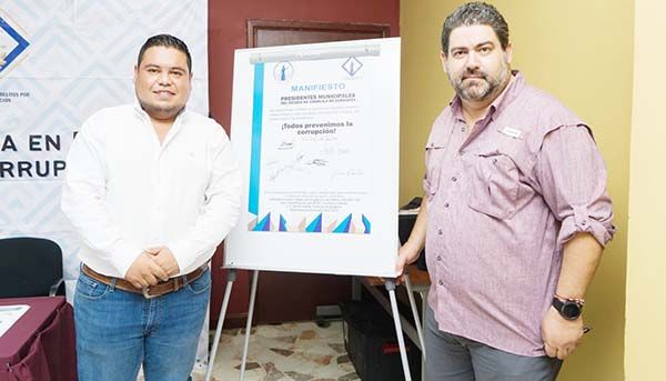 Firma Mario López contra la corrupción