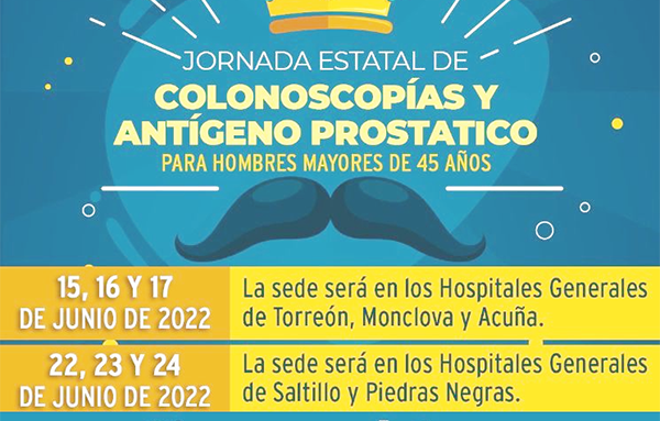 Preparan jornada de salud para hombres