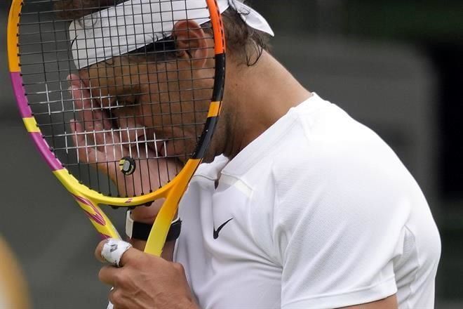 Se retira Nadal de Wimbledon por lesión