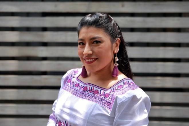 La soprano María Reyna invita a fiesta oaxaqueña