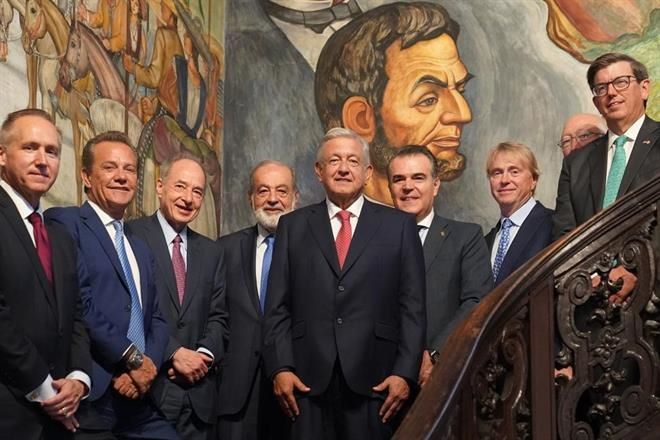 Se reúne AMLO en Washington con empresarios de México y EU