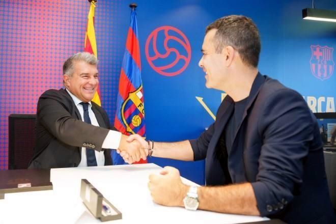Rafael Márquez es DT del Barcelona B