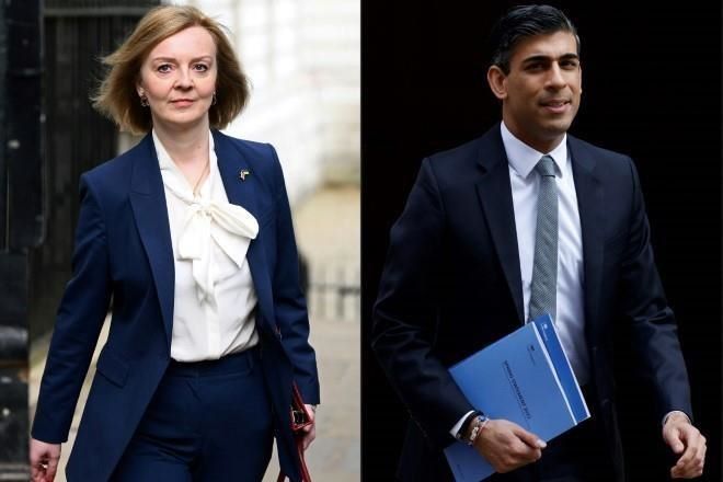 Sunak y Truss, los finalistas para suceder a Boris Johnson