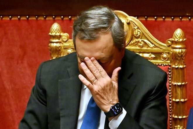 Plantea Draghi condiciones para seguir en Gobierno de Italia