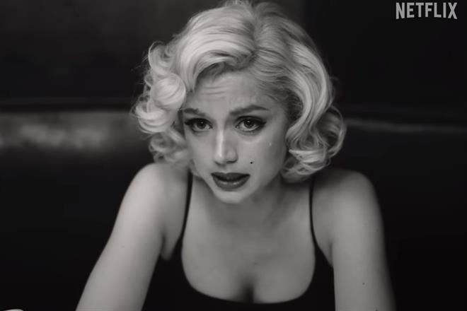 Ana de Armas ‘enfrenta’ los problemas de Monroe en ‘Blonde’￼