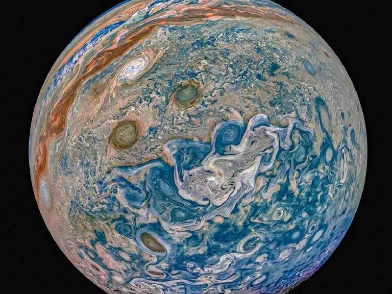 Júpiter VS Van Gogh: Así es la imagen más clara del planeta