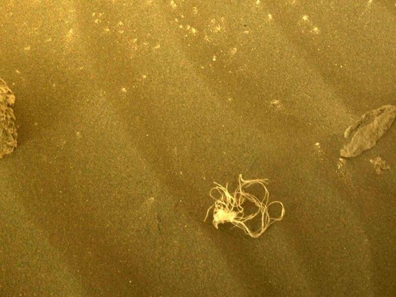 Descubren en Marte un objeto misterioso, días después desaparece