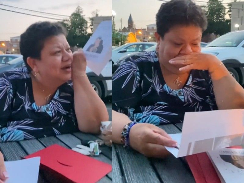 Mamá rompe en llanto tras recibir boleto para ir a ver a Bad Bunny