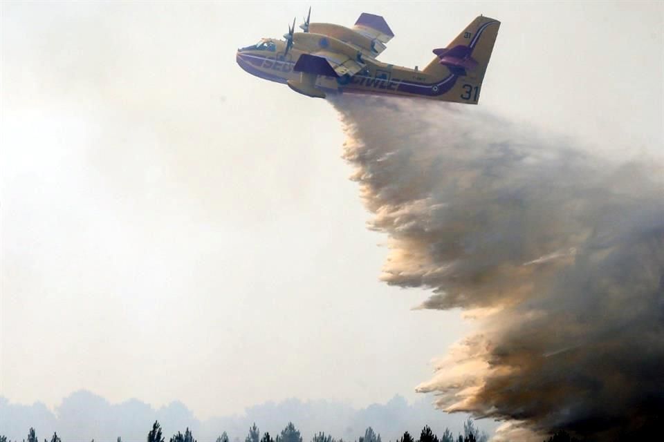 Ola de calor genera incendios en Portugal, España y Francia￼