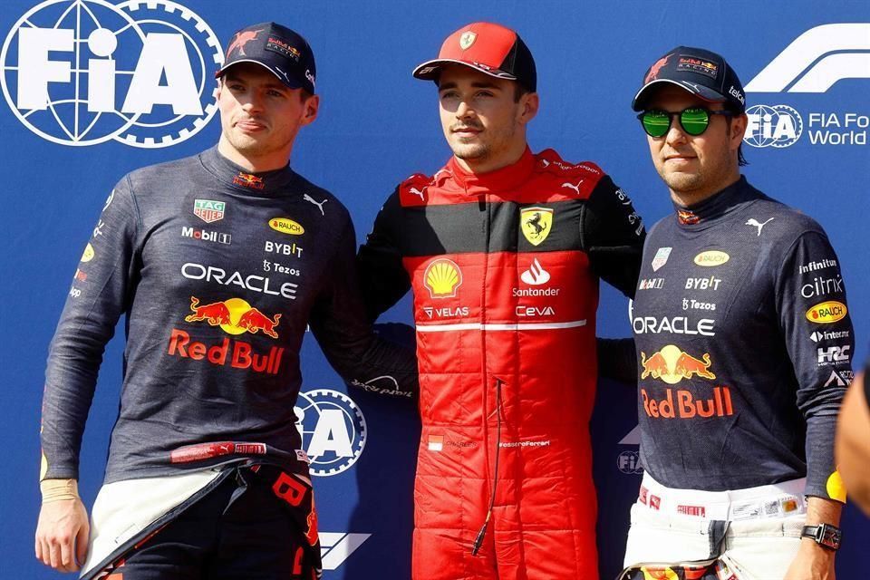 Logra Leclerc pole en GP de Francia; Checo tercero