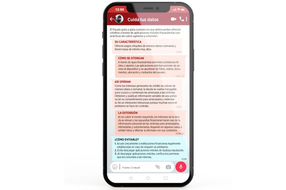 ¡Cuidado con apps!: Extorsionan ‘gota a gota’