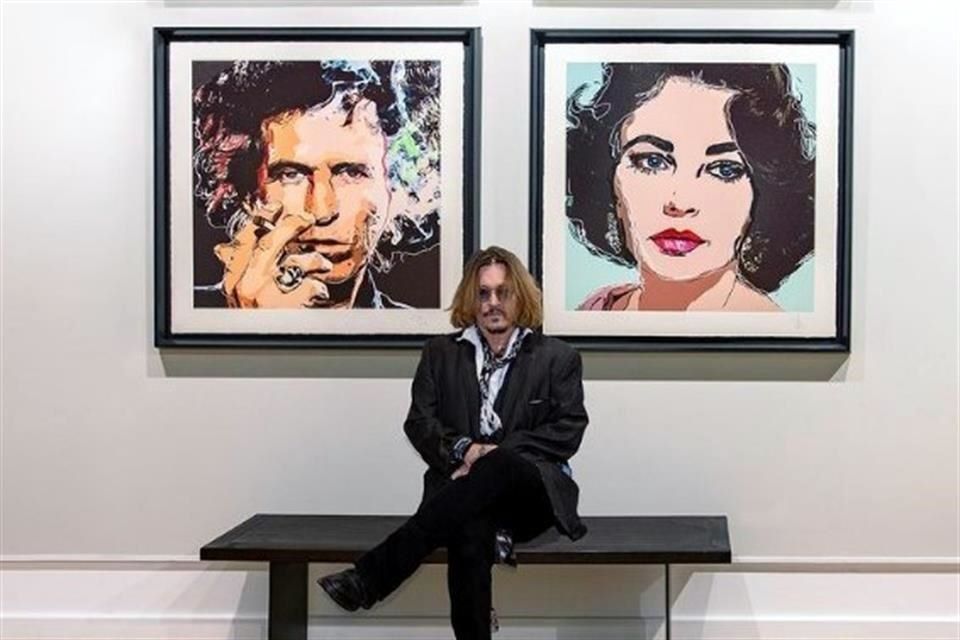 Depp vende su colección de arte por 3.6 millones de dólares