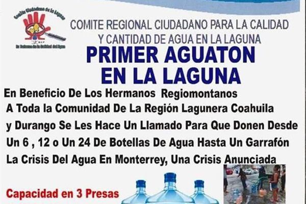 Realizarán ‘Aguatón’ en la Plaza de Armas
