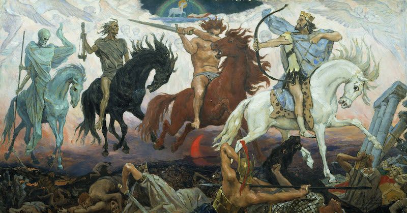 HAMBRE, GUERRA, PESTE Y MUERTE: LA HISTORIA DETRÁS DE LOS 4 JINETES DEL APOCALIPSIS