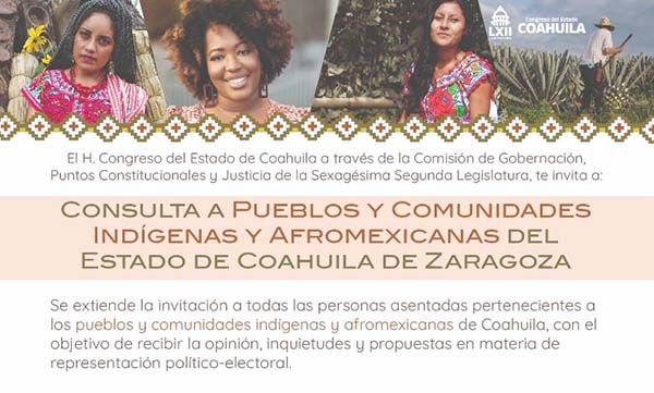 Convocan a consulta de pueblos indígenas