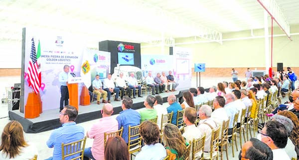 Arrancan expansión de Golden Logistics