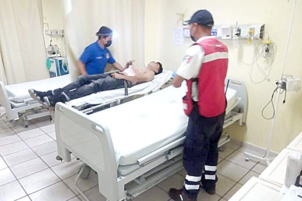 Hieren a joven en festejo de mineros