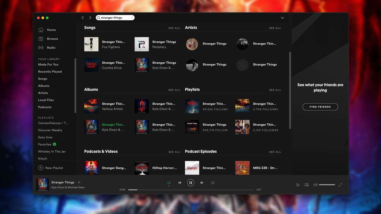 Algoritmo de Spotify crea playlist inspirada por ‘Stranger Things’