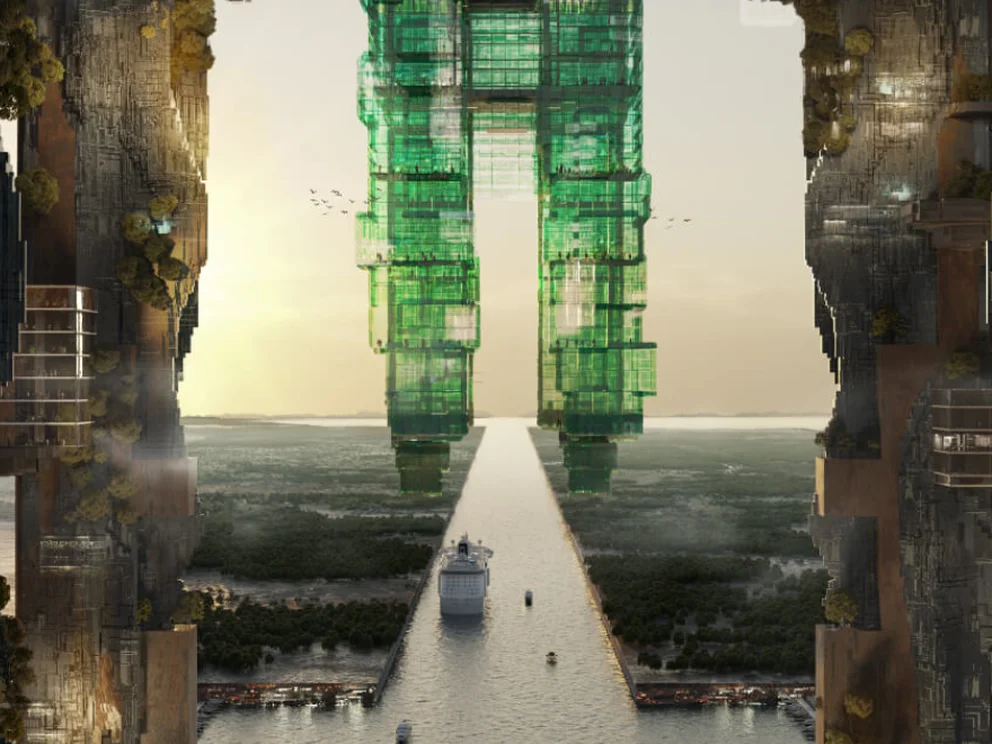 La ciudad futurista que Arabia Saudita pretende construir
