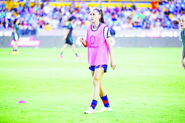 Hija de Alex Morgan jugaría en el Tri, si quiere