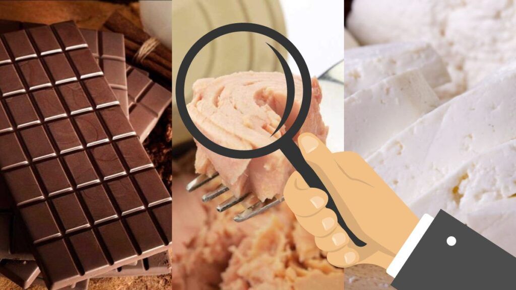 Atún con soya, queso sin leche, chocolate sin cacao… 10 alimentos procesados que no son lo que creemos