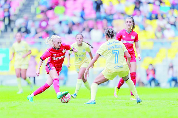 Gana América Femenil a Bayer Leverkusen en juego amistoso