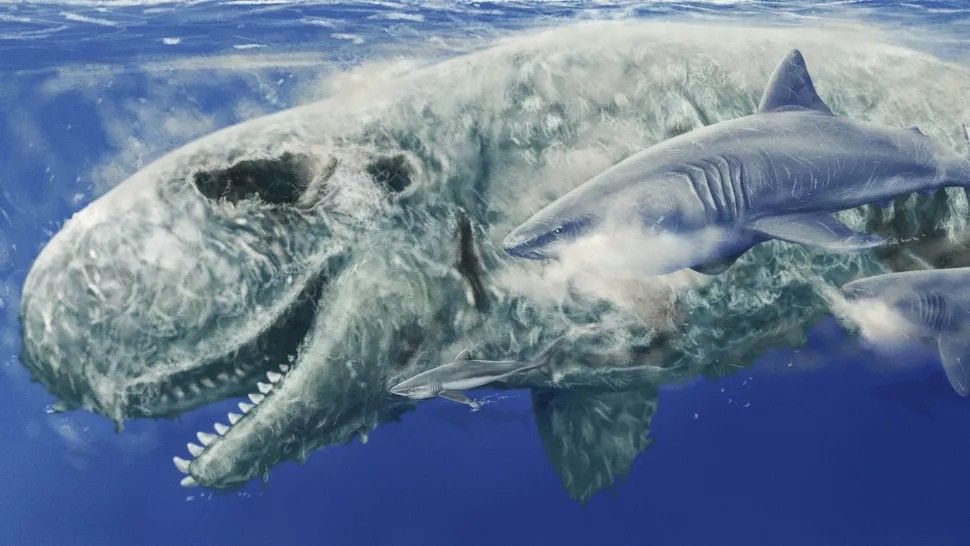EL MEGALODÓN SENTÍA UN APETITO ESPECIAL POR LA NARIZ Y EL CRÁNEO DE LAS BALLENAS, REVELA ESTUDIO