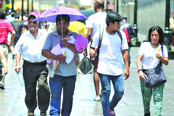 Advierten contra golpes de calor