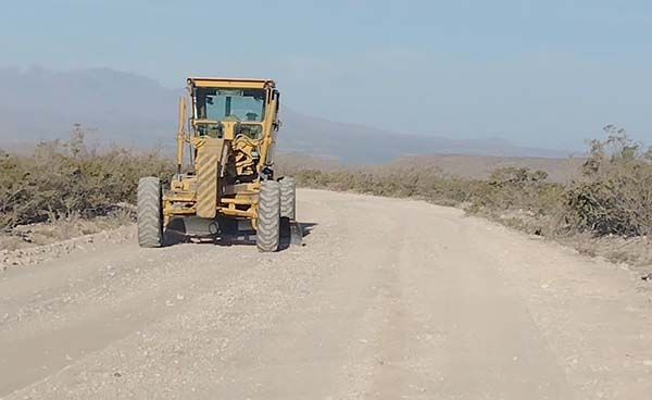 Rehabilitan 34 Km en Ocampo