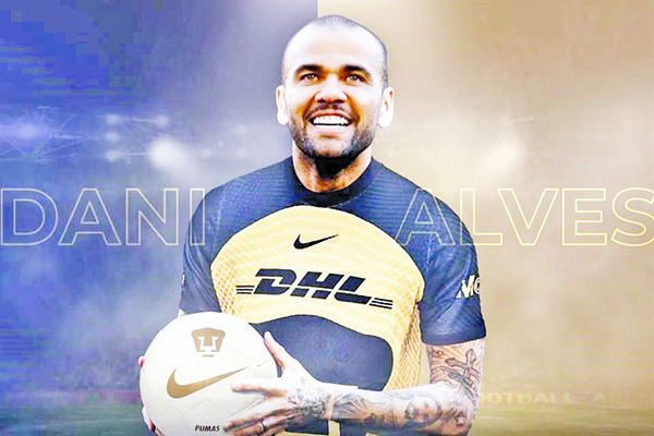 Oficializa Pumas llegada de Dani Alves