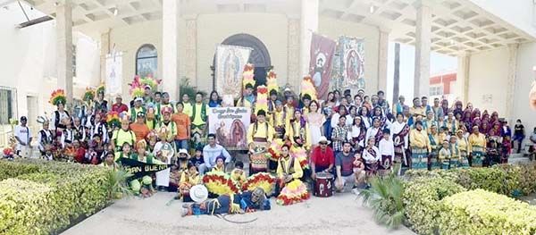 Ofrecen matlachinada a San Buenaventura
