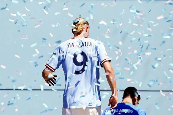 Dice Haaland que quiere ganar la Champions League