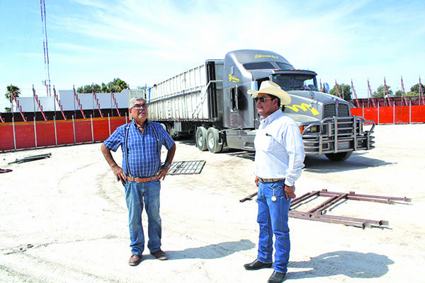 Supervisa Alcalde el terreno de Feria