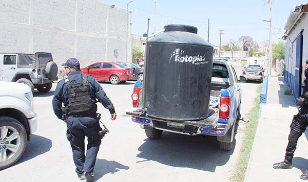 Intenta ladrón robar tinaco