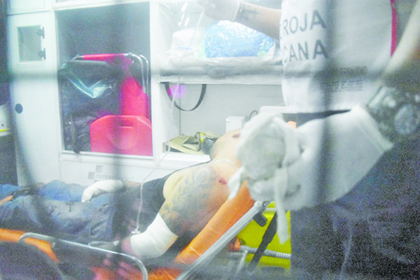 Briago choca y luego se voltea