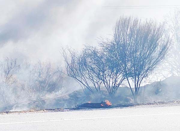 Otro incendio en La Muralla