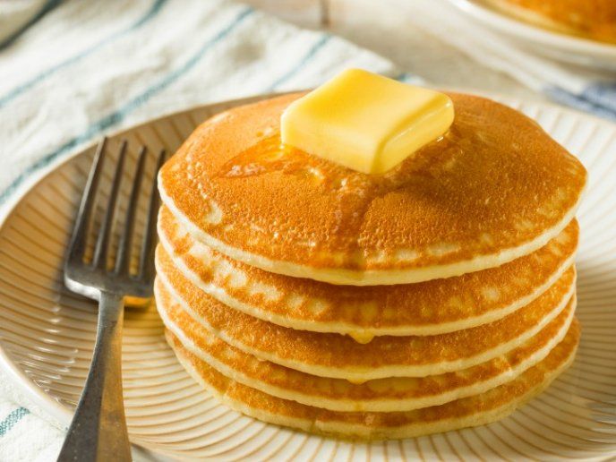 Cómo hacer hot cakes sin huevo